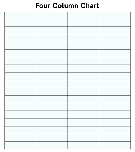 8 Column Worksheet - 10 Free PDF Printables | Printablee