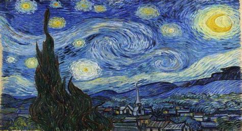 A noite estrelada - Van Gogh