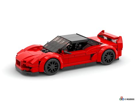 LEGO MOC Honda NSX by RGB900 | Rebrickable - Build with LEGO