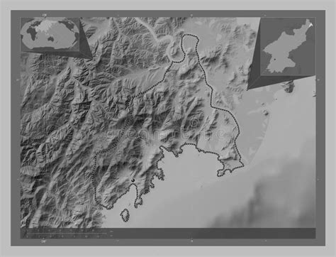 Rason, North Korea. Grayscale. Capital Stock Illustration - Illustration of korea, nature: 268706590