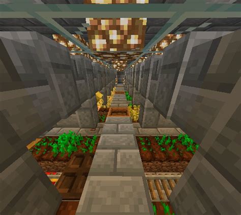 Villager Wheat Farm Minecraft Map