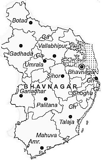 Bhavnagar District | Bhavnagar District Map