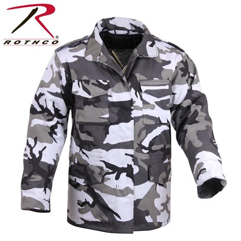 Rothco M-65 Urban Camo Military Style Coat - Army Supply Store Military