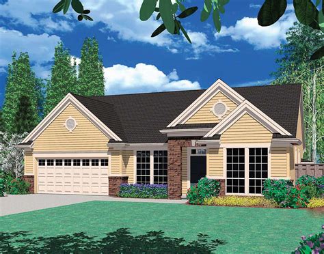 Plan 69263AM: Functional Family Home Plan | Family house plans, House plans, Cottage floor plans
