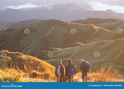 Mount Pulag Philippines stock image. Image of city, baguio - 184843013