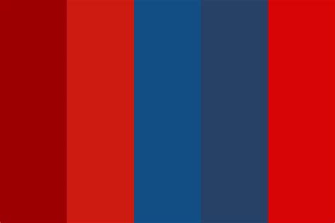Redbluered Color Palette in 2020 | Red paint colors, Blue colour palette, Blue color schemes