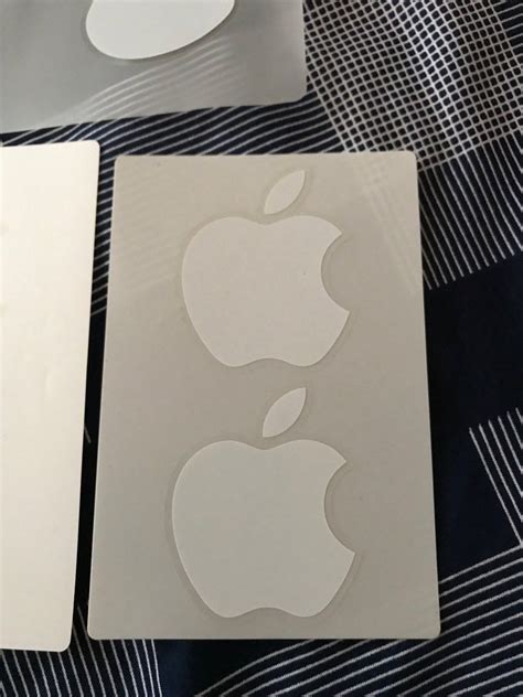 Original Apple Logo Sticker, Mobile Phones & Gadgets, Mobile & Gadget ...