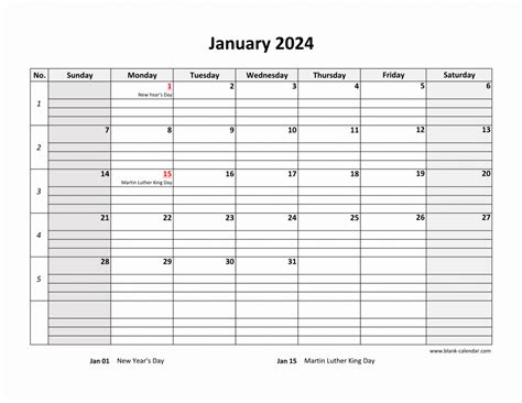 Large Print Monthly Calendar 2024 - Ivonne Lianne