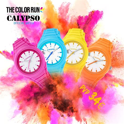 Calypso Watches ♥ THE COLOR RUN | Relojes de marca