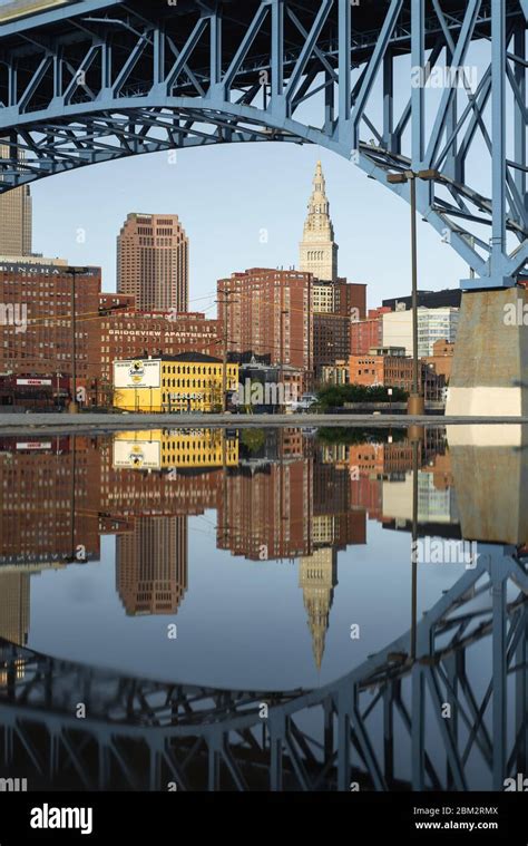 Cleveland Ohio Skyline Stock Photo - Alamy