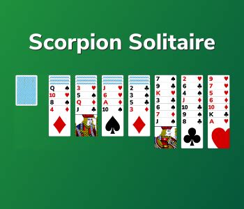 Scorpion Solitaire - Play Online on SolitaireParadise.com