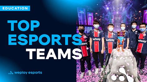 Top esports teams | WePlay Esports Media Holding