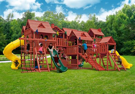 Gorilla Playsets Metropolis Wooden Play Set from NJ Swingsets. Saved to ...