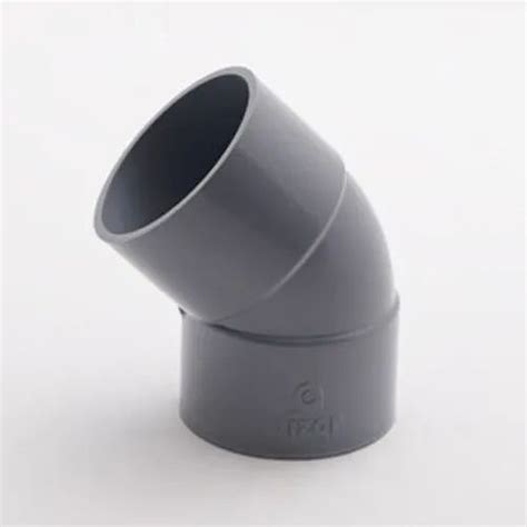 45 Degree PVC Pipe Elbow at ₹ 13/piece | Polyvinyl Chloride Elbow in ...