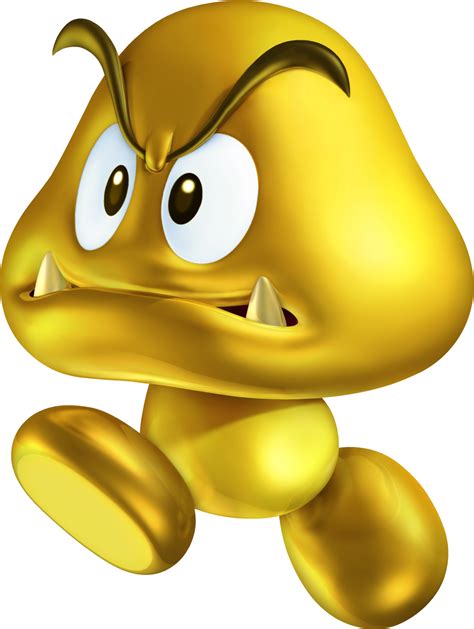 Goomba dorato - Mario Wiki, l'enciclopedia italiana