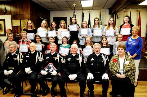 Legion Auxiliary gives Americanism awards | News, Sports, Jobs - The ...