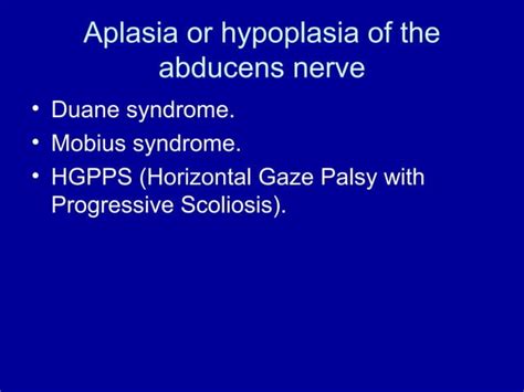 Abducent nerve | PPT