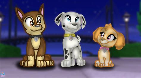 Chase and Marshall and Skye Chase Paw Patrol, Mutt, Eevee, Colouring ...