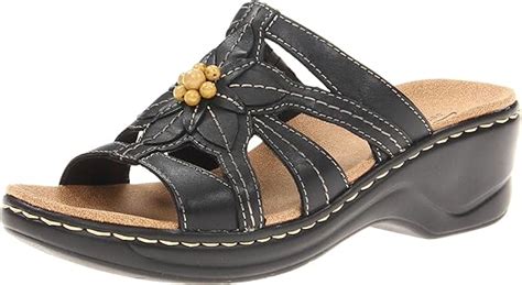 Amazon.com | Clarks Women's Lexi Myrtle Sandal | Slides