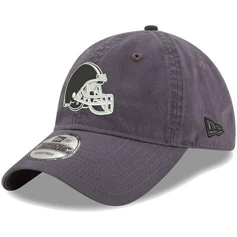 Cleveland Browns New Era Paramount 9TWENTY Adjustable Hat - Charcoal