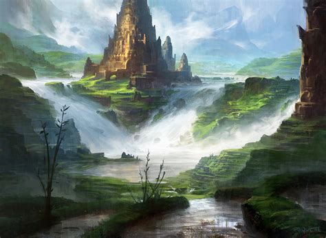 Island (Water Temple) by AdamPaquette on DeviantArt