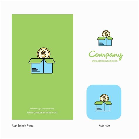 Shopping Company Logo App Icon and Splash Page Design Creative Business ...