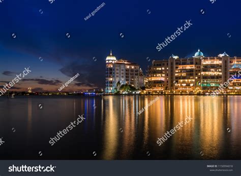 Sarasota Florida Usa Downtown Skyline On Stock Photo 1150994018 ...