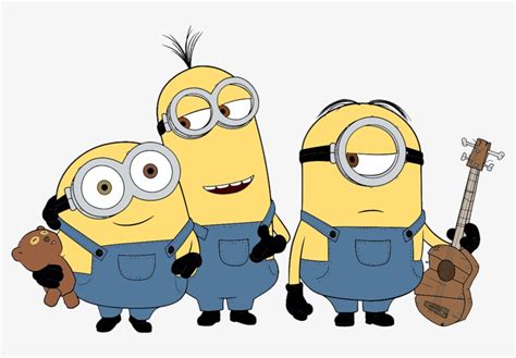 Download - Minions Kevin Stuart Bob Drawing - 800x491 PNG Download - PNGkit