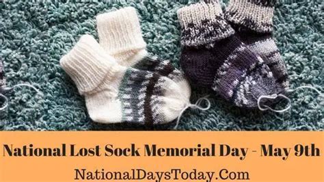 National Lost Sock Memorial Day 2023 - Why This Day!