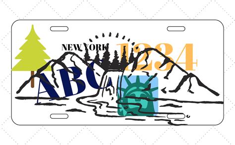 How The New York State License Plate Should Look - Exploring Upstate