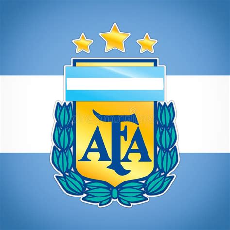 Argentina Football Association World Champion 2022, Logo on the ...