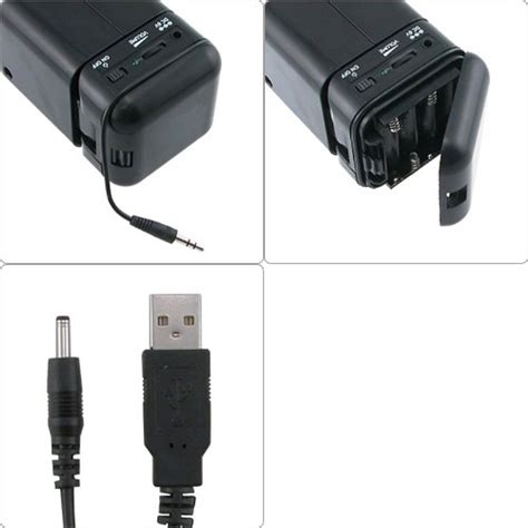 Black Mini iPod Speakers for iPod Nano 3rd Generation, iPod Touch, iPod ...