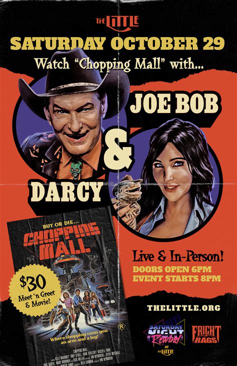 Chopping Mall x Joe Bob Briggs – Oct 29, 2022 | The Little Theatre