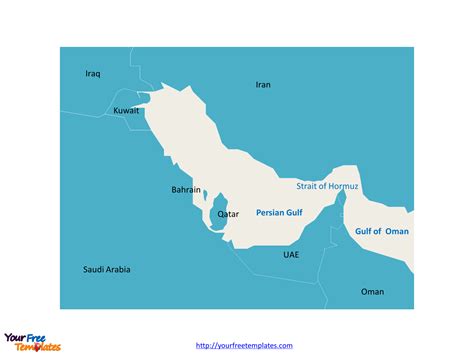 Strait Of Hormuz On Map - Maps For You