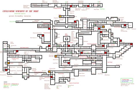 Castlevania Harmony Of Dissonance Map - Maps For You