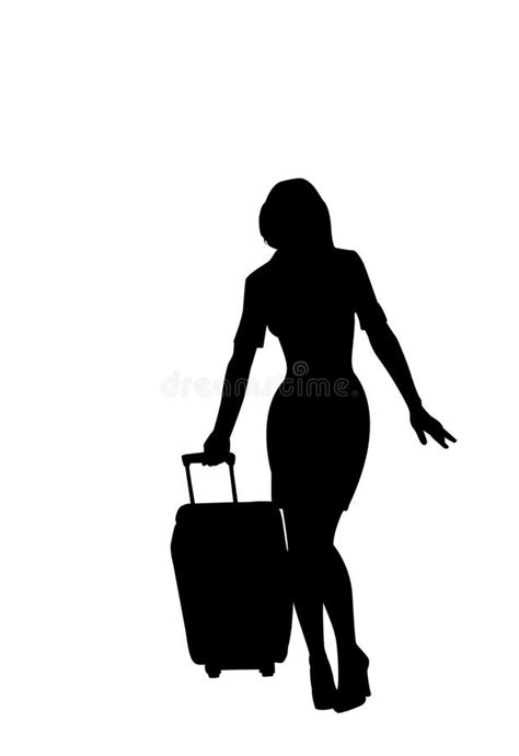 Travel Silhouette Royalty Free Stock Image - Image: 3290456