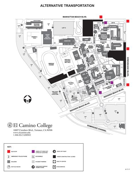 El Camino College Campus Map - Downtown Albany New York Map