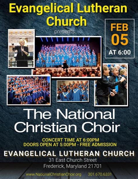 The National Christian Choir Events – February/March Concerts 2023 | WJCS 89.3 FM