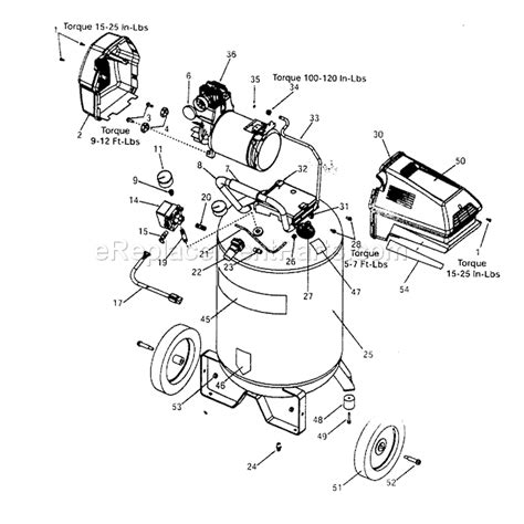 Parts List For Craftsman Air Compressors | Reviewmotors.co