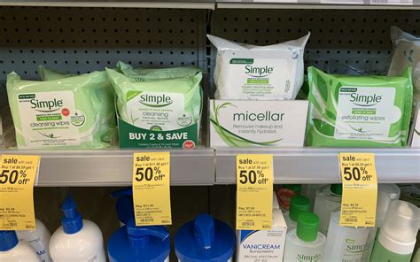 Simple Cleansing Wipes BOGO 50% Off at Walgreens (As Low As $3.71 Each ...