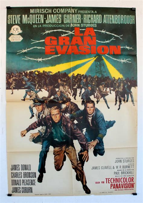 La Gran Evasion (The Great Escape) — Vintage Movie Posters Forum