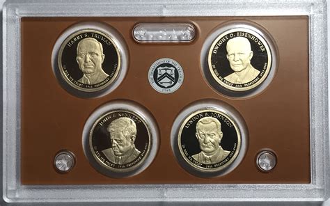 2015 US Mint Presidential $1 Coin Proof Set | Property Room