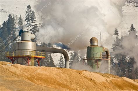 Pulp mill pollution — Stock Photo © eppic #1062734