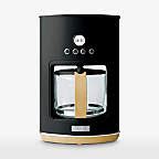HADEN Dorchester Ultra Matte Black 10-Cup Programmable Drip Coffee Maker + Reviews | Crate ...