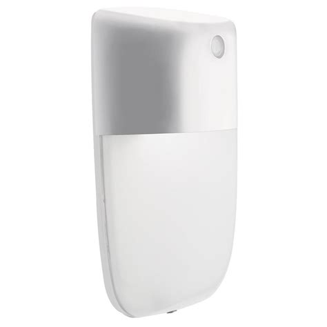 Lithonia Lighting OVWP White Outdoor Integrated LED Wall Pack Light ...