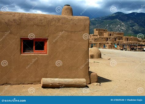 Taos Pueblo stock photo. Image of house, desert, heritage - 37869548