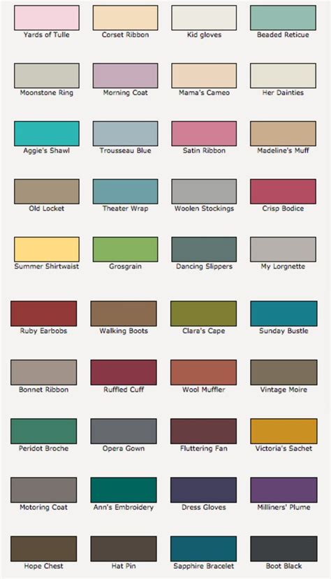 Valspar Colour Chart … - Felipa Matilda