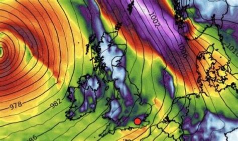 UK storm alert: Britain facing 10-day deluge as Atlantic superspeed jet ...