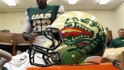 UAB's new helmets feature giant dragons and SCALES - SBNation.com