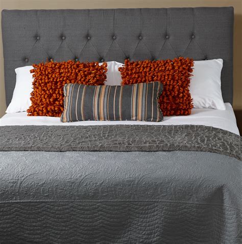 Grey Tufted Headboard Full | Home Design Ideas